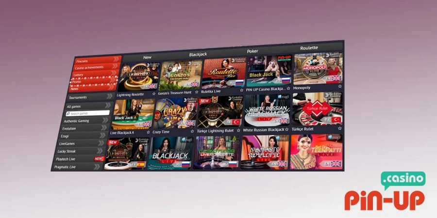 casino pin up online